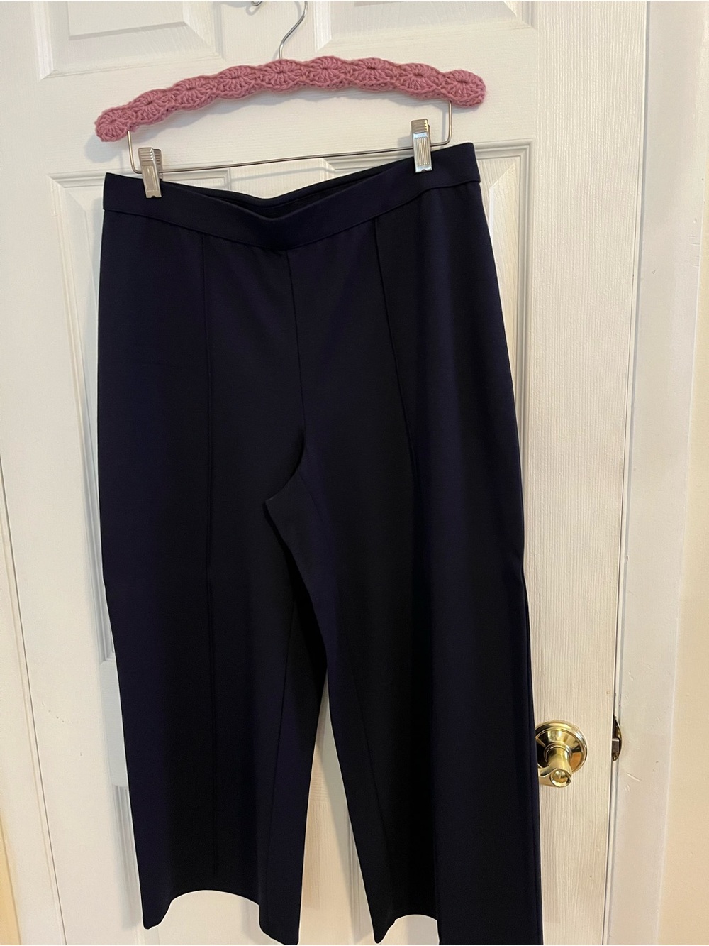 JJill Wearever Navy cropped pants